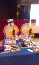 K-nex windmills powered by desk fans