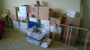 What will one day be my bookshelves