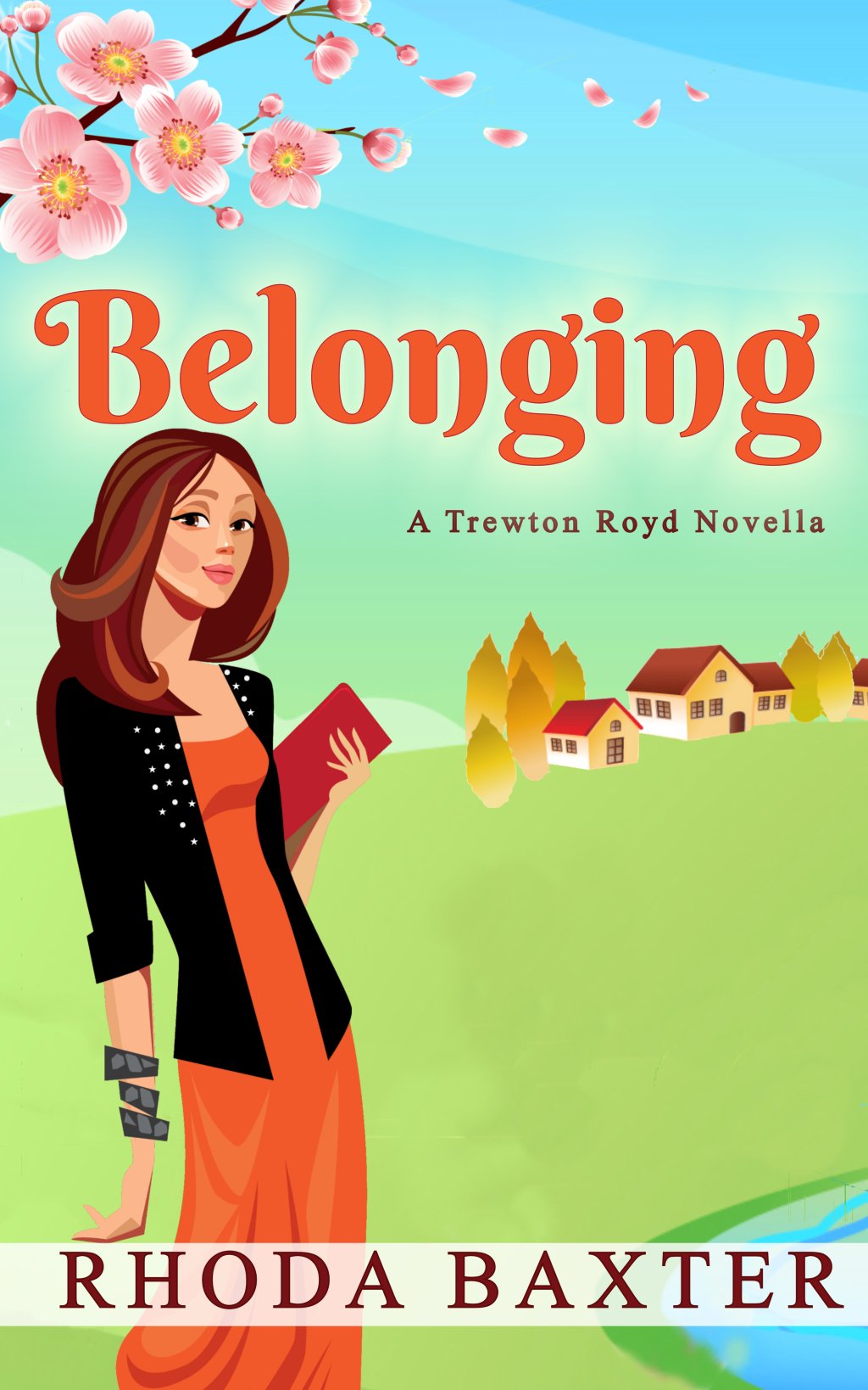 Book cover for Belonging small town romance