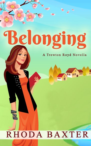 Book cover for Belonging small town romance