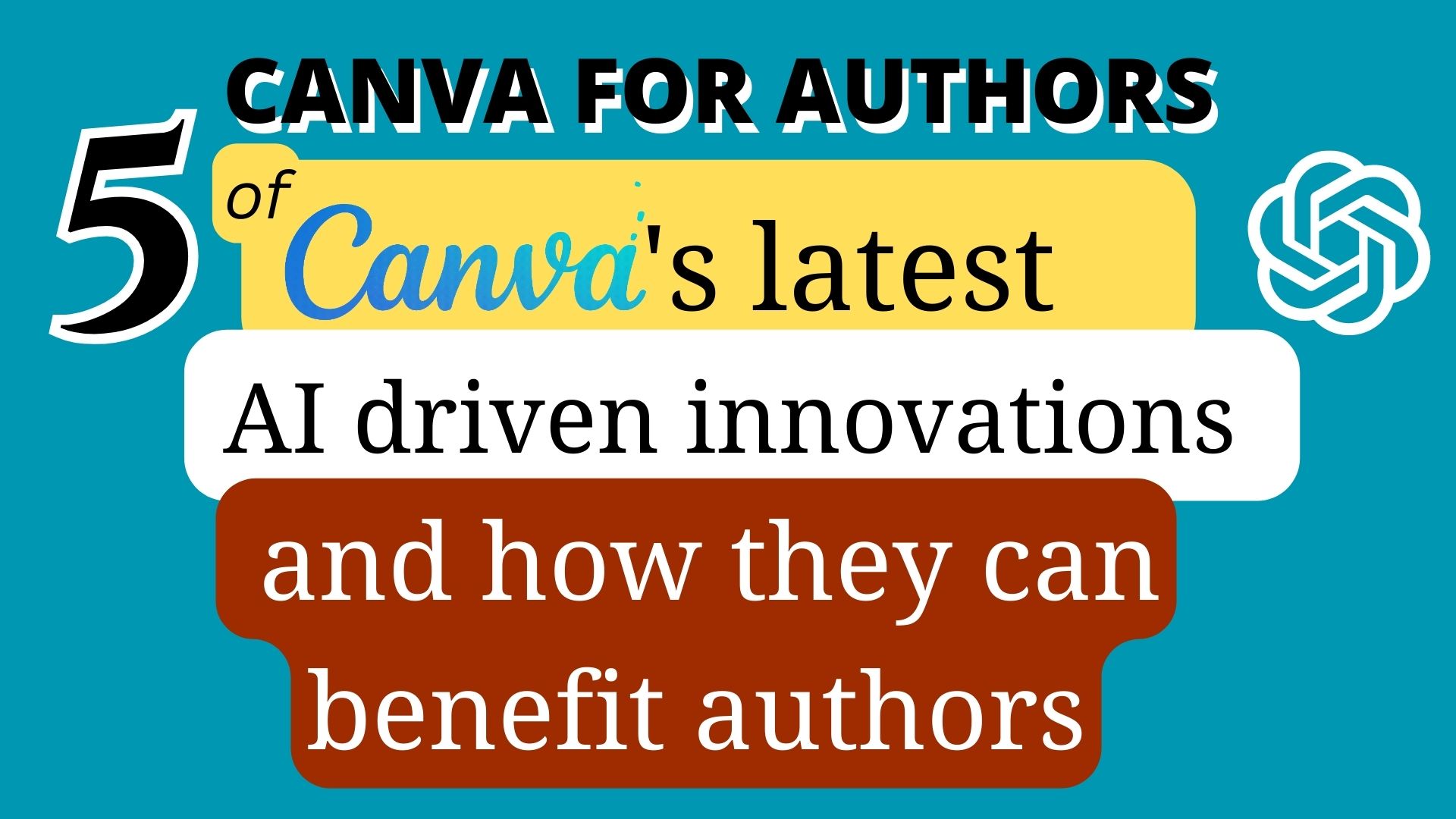Canva for authors: Five exciting Canva updates (including animation!)